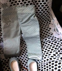 2013 AMERICAN GIRL DOLL SAIGE RED PURSE, SILVER PANTS OR SHOES, RED BRACELET CHOICE